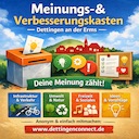 Meinungs- und Verbesserungskasten für Dettingen