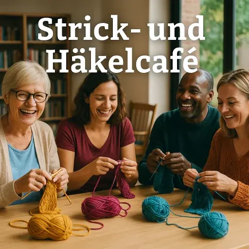 Strick- und Häkelcafé