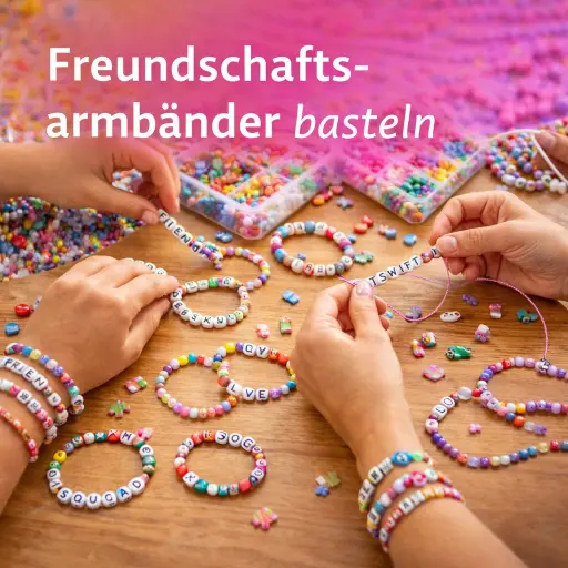Freundschaftsarmbänder basteln